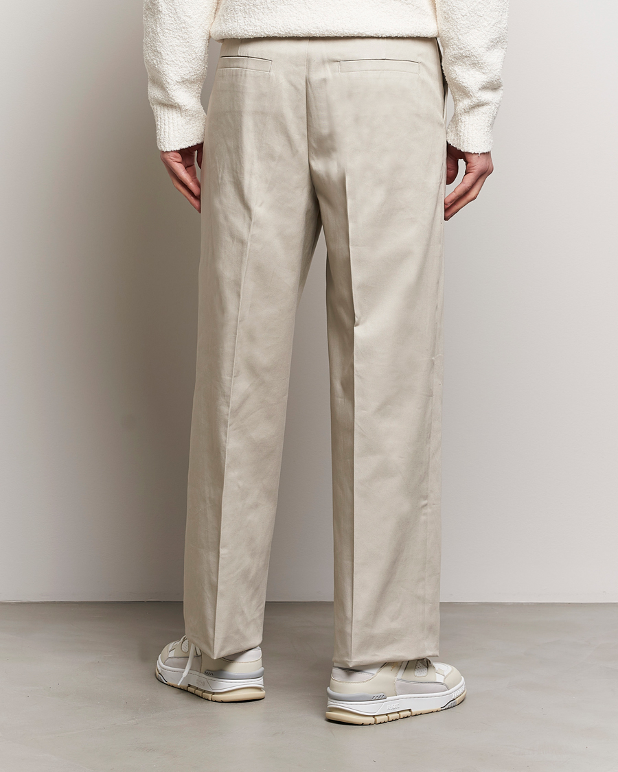 Herren | Hosen | Axel Arigato | Serif Relaxed Fit Trousers Pale Beige