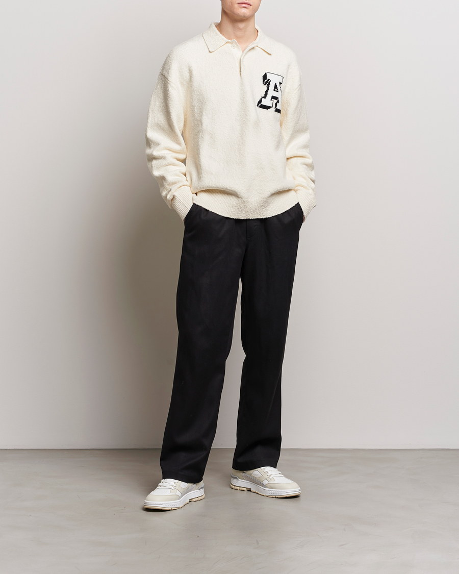 Herren | Pullover | Axel Arigato | Team Knitted Polo Off White