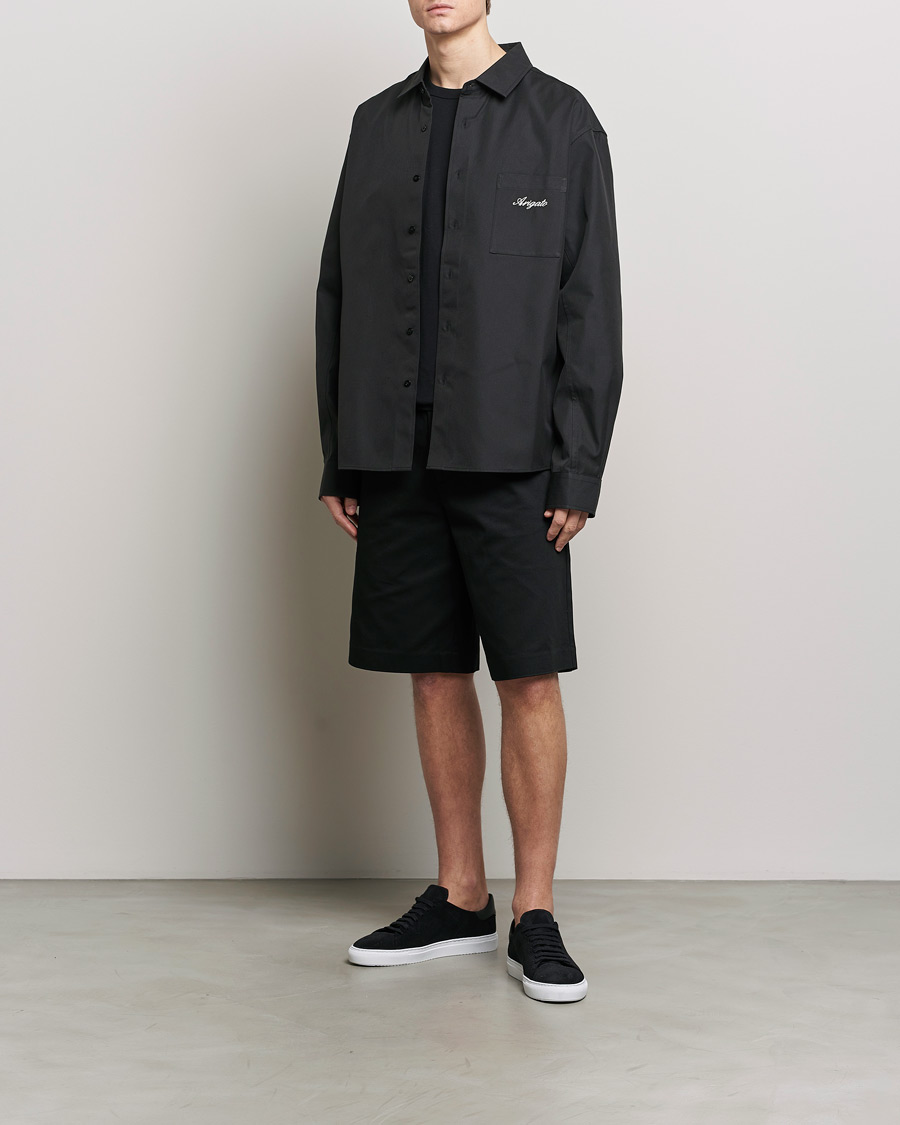 Herren | Jacken | Axel Arigato | Flow Overshirt Black