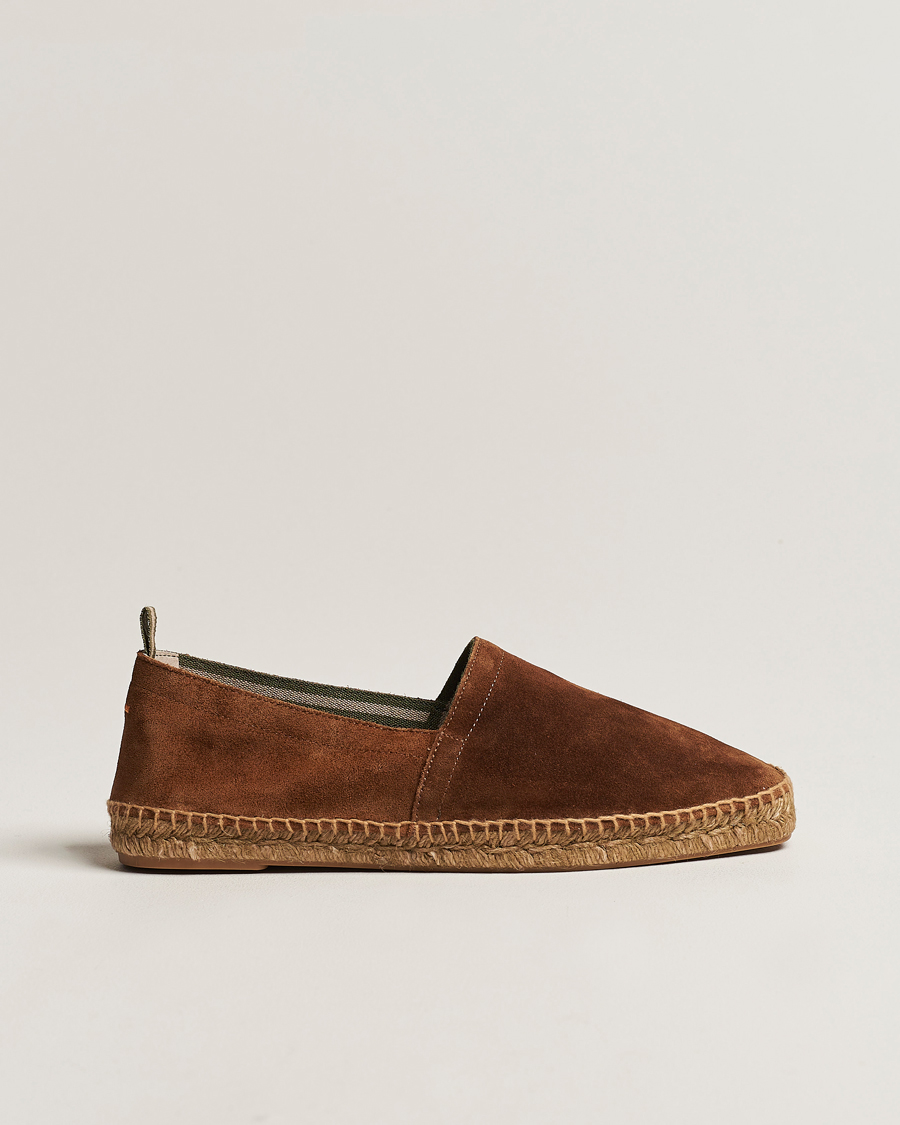 Herren | Castañer Pablo Casual Suede Espadrilles Cuero | Castañer | Pablo Casual Suede Espadrilles Cuero