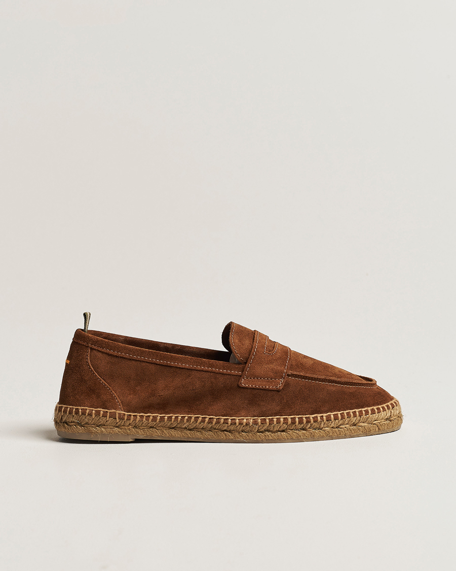 Herren | Castañer Nacho Casual Suede Loafers Cuero | Castañer | Nacho Casual Suede Loafers Cuero
