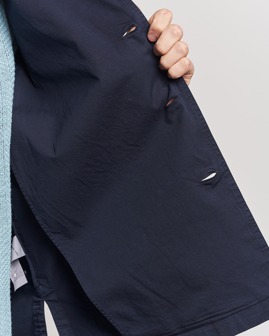 Herren | Hemden | Massimo Alba | Florida Stone Washed Shirt Jacket Navy