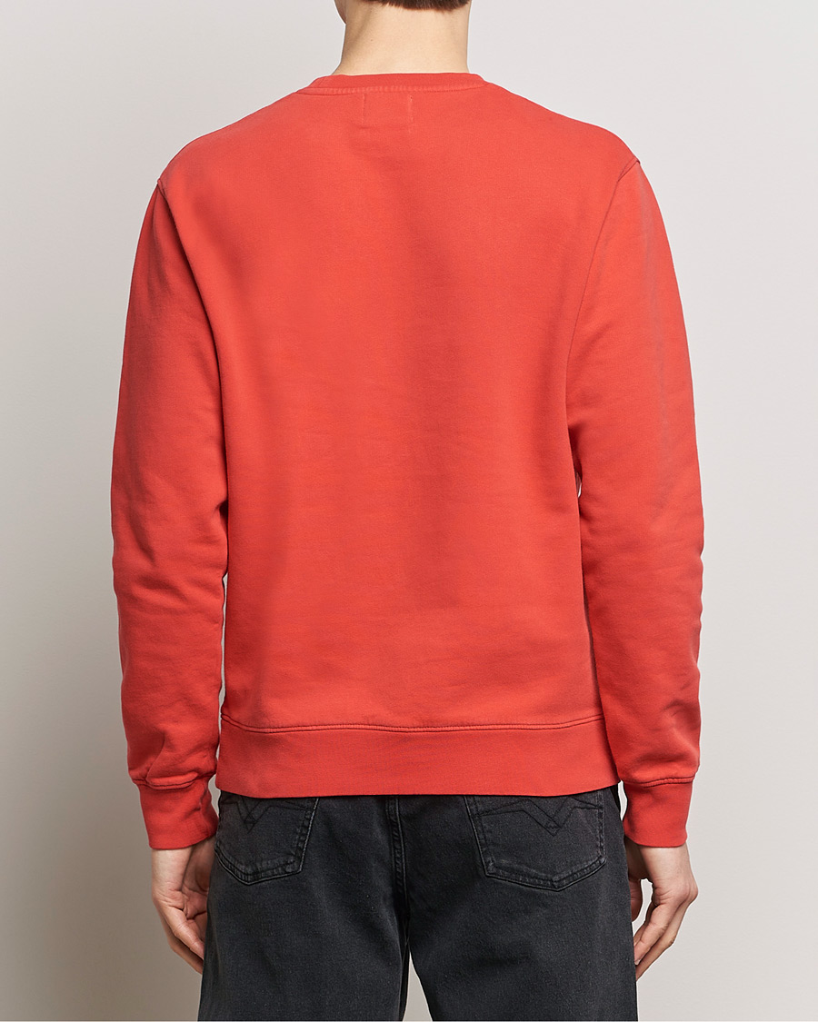 Herren | Pullover | Colorful Standard | Classic Organic Crew Neck Sweat Red Tangerine