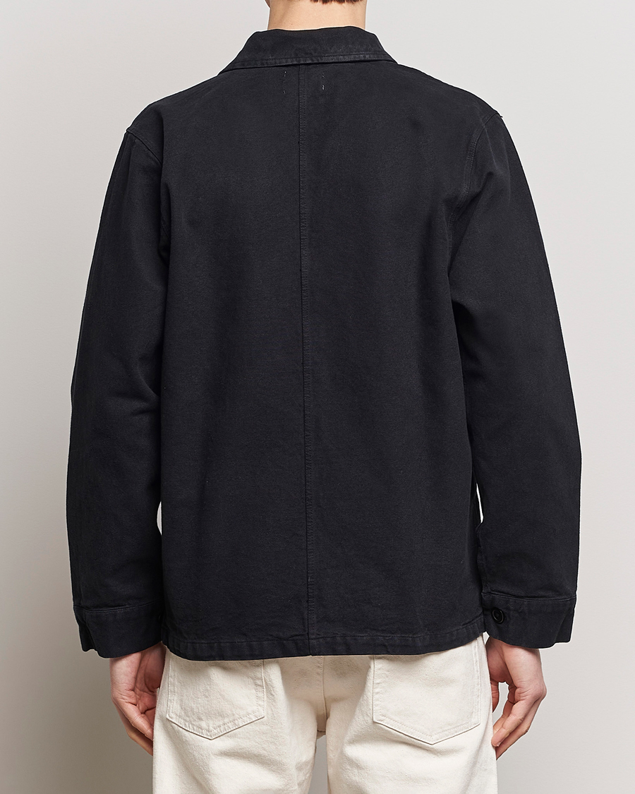 Herren | Hemden | Colorful Standard | Organic Workwear Jacket Deep Black