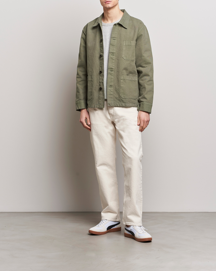 Herren | Hemden | Colorful Standard | Organic Workwear Jacket Dusty Olive