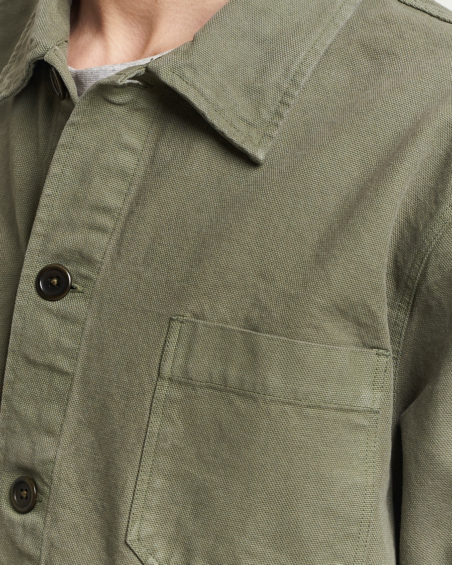 Herren | Hemden | Colorful Standard | Organic Workwear Jacket Dusty Olive