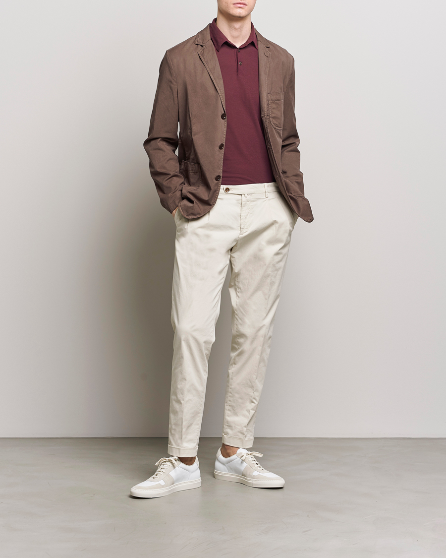 Herren | Sakkos | Aspesi | Samuraki Washed Cotton Blazer Dark Brown