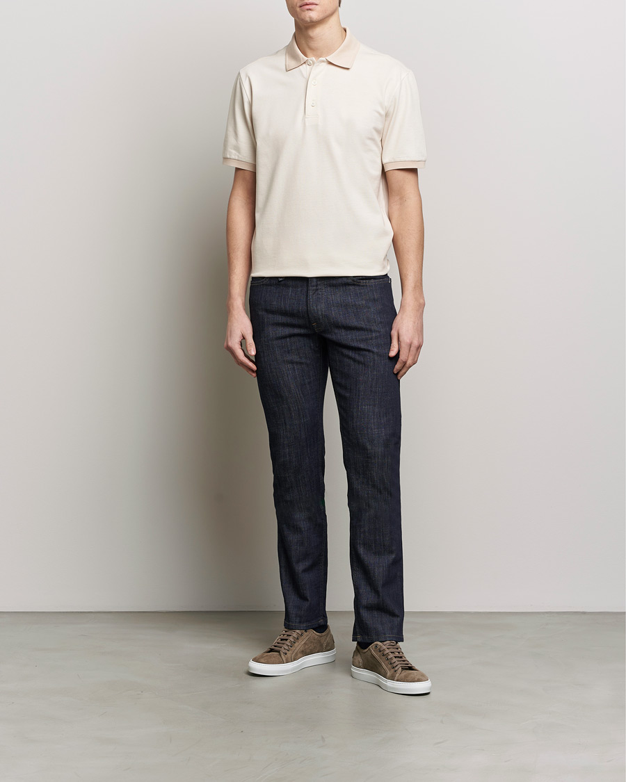 Herren | Poloshirts | Brioni | Cotton Piquet Polo Beige