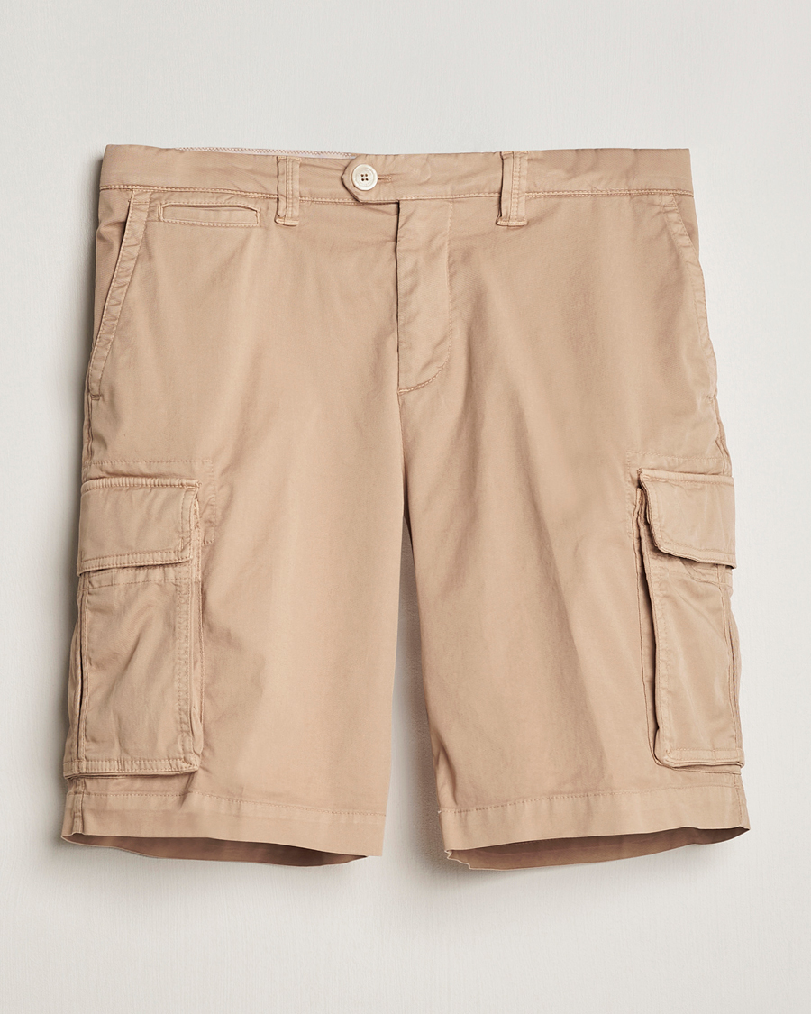 Herren | Shorts | Brunello Cucinelli | Cotton Cargo Shorts Beige