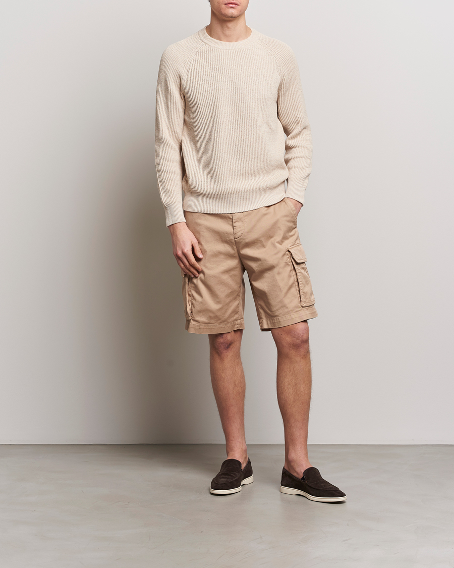 Herren | Shorts | Brunello Cucinelli | Cotton Cargo Shorts Beige