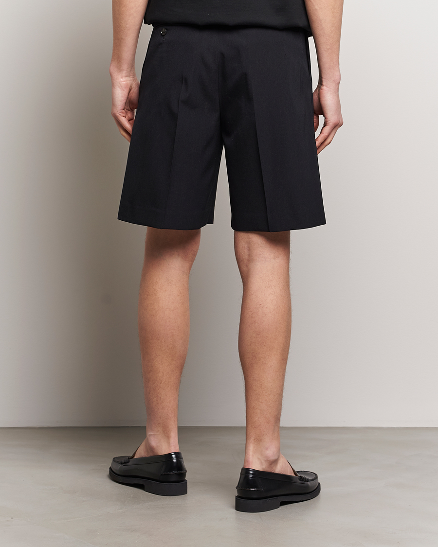Herren | Shorts | Auralee | Light Wool Gabardine Shorts Black