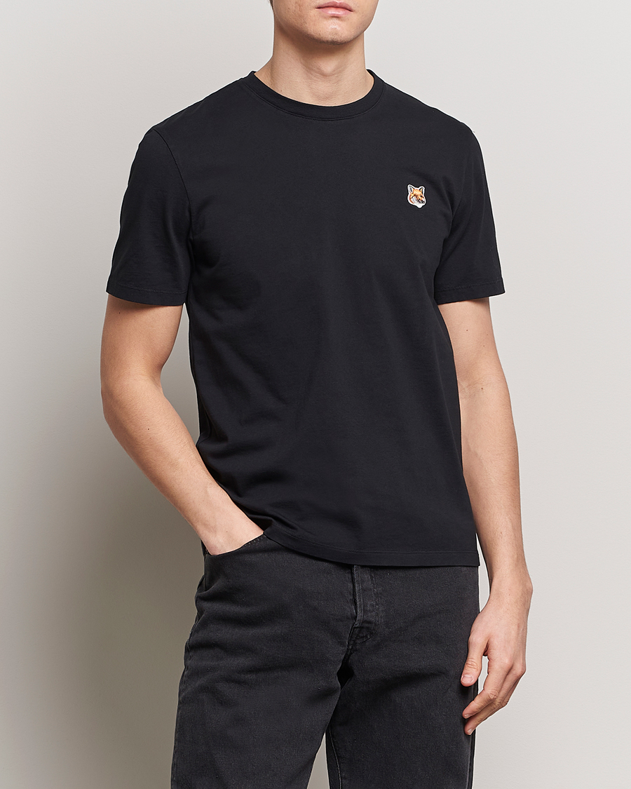 Herren | Maison Kitsuné | Maison Kitsuné | Fox Head T-Shirt Black