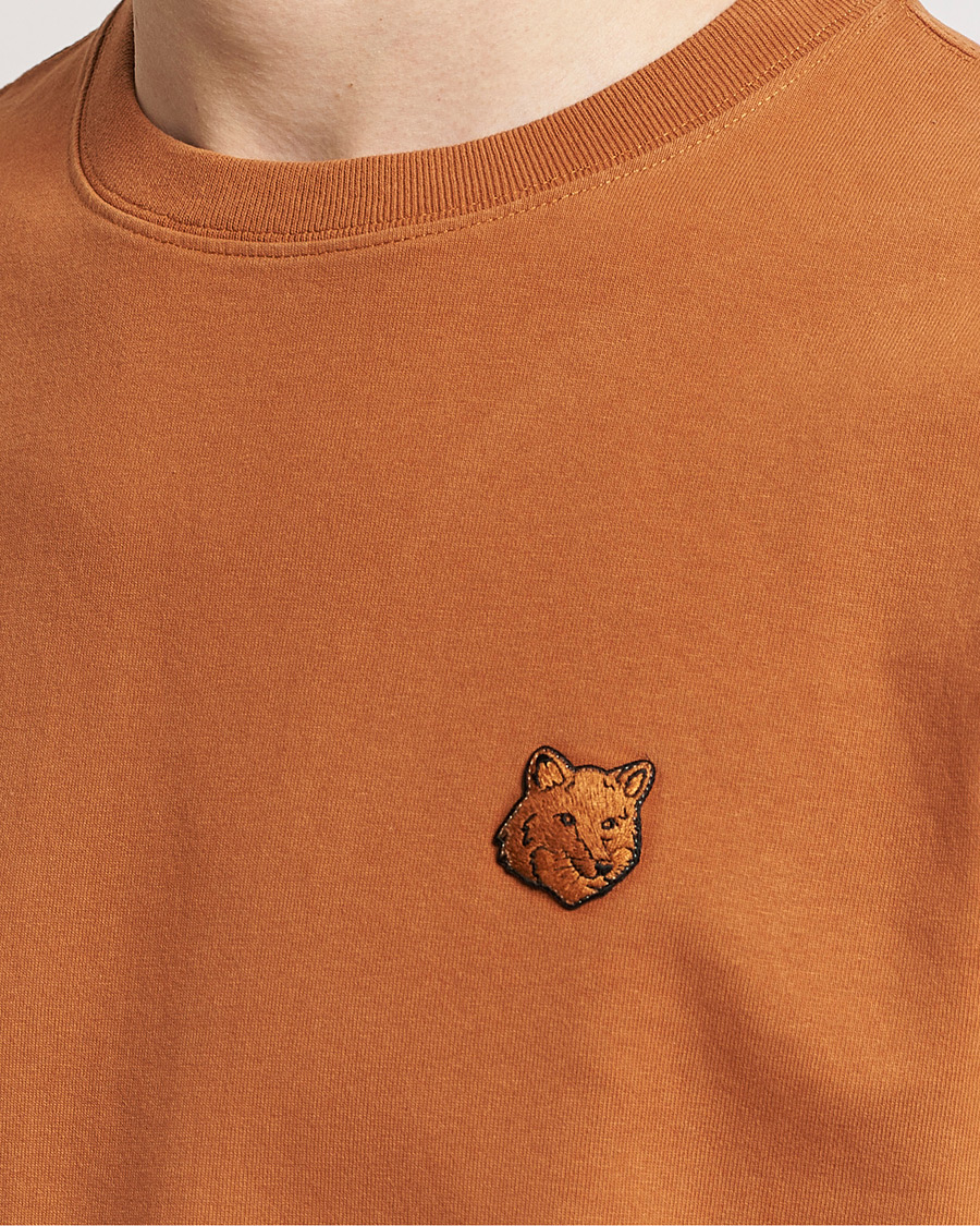 Herren | T-Shirts | Maison Kitsuné | Tonal Fox Head T-Shirt Tobacco