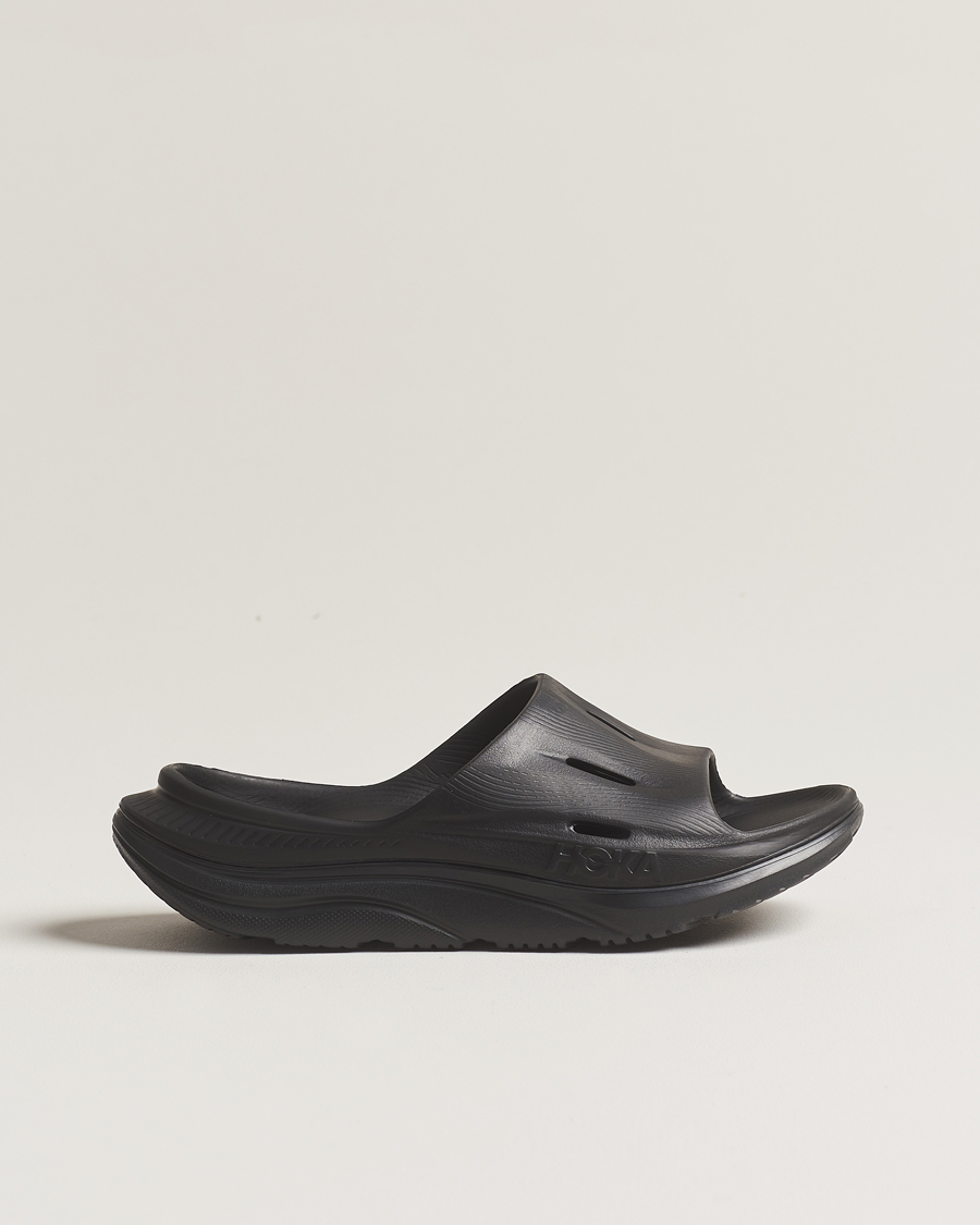 Herren | Hoka Ora Recovery Slide 3 Black | Hoka | Ora Recovery Slide 3 Black