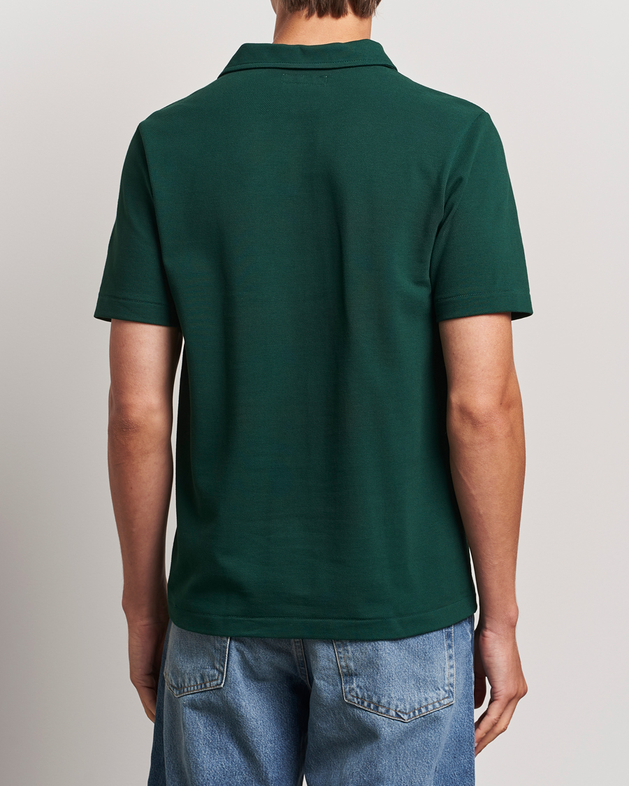 Herren | Poloshirts | Merz b. Schwanen | Organic Cotton Washed Polo Classic Green