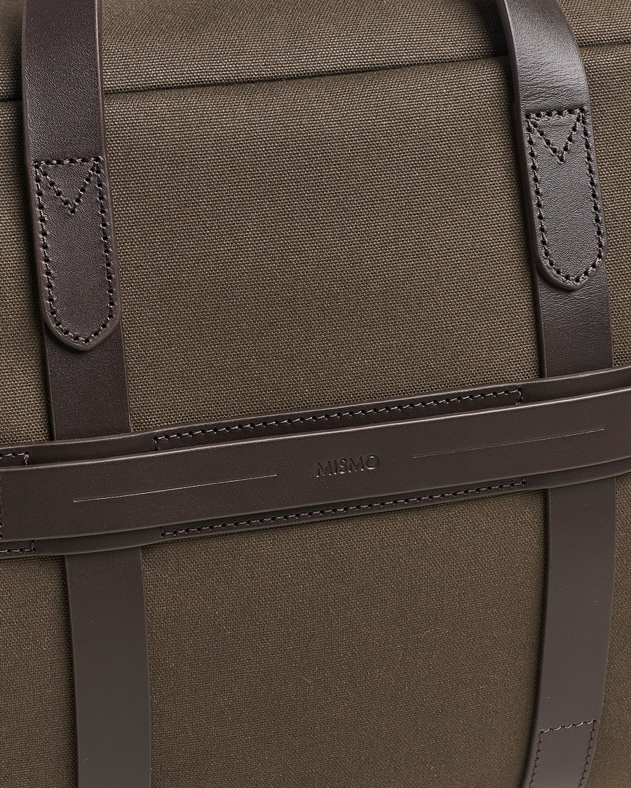 Herren | Mismo M/S Advance Weekendbag Army/Dark Brown | Mismo | M/S Advance Weekendbag Army/Dark Brown