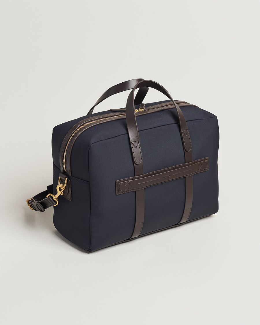 Herren | Mismo M/S Advance Weekendbag Navy/Dark Brown | Mismo | M/S Advance Weekendbag Navy/Dark Brown
