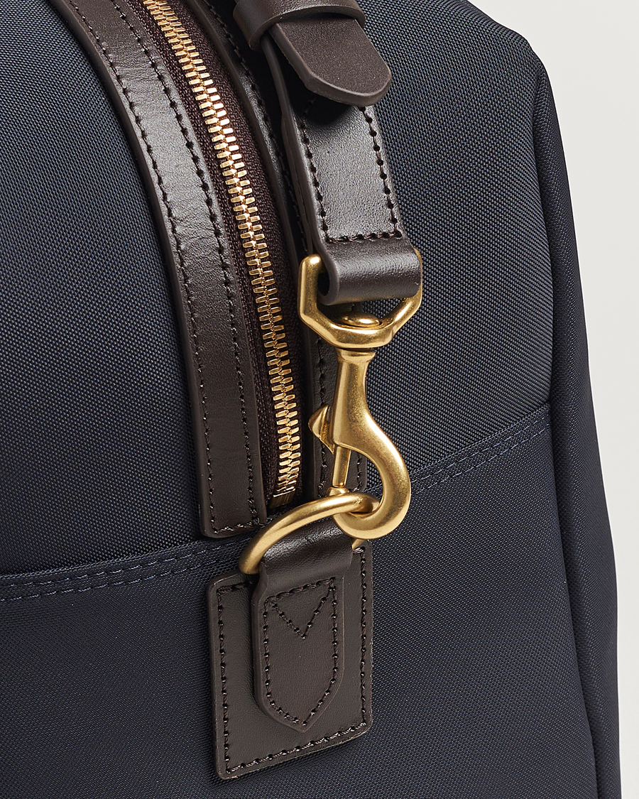 Herren | Mismo M/S Advance Weekendbag Navy/Dark Brown | Mismo | M/S Advance Weekendbag Navy/Dark Brown