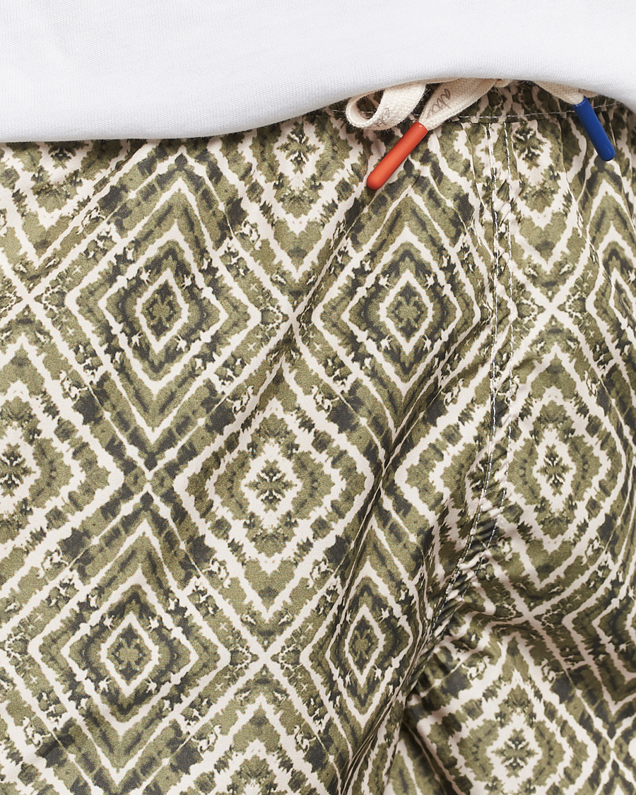 Herren | Badehosen | Altea | Printed Swim Shorts Green