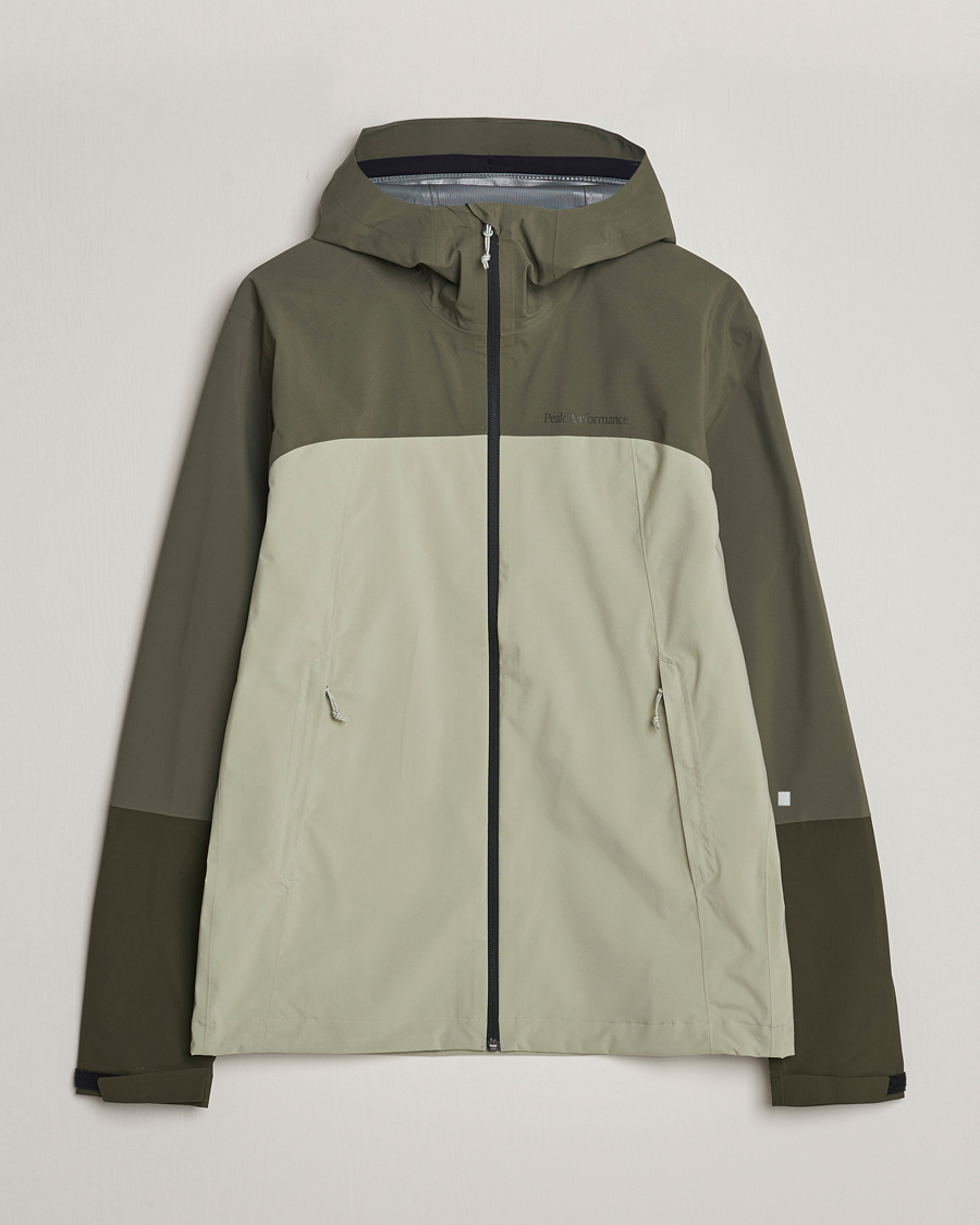 Herren | Jacken | Peak Performance | Trail Hipe Hooded Jacket Pine Needle/Limit Green