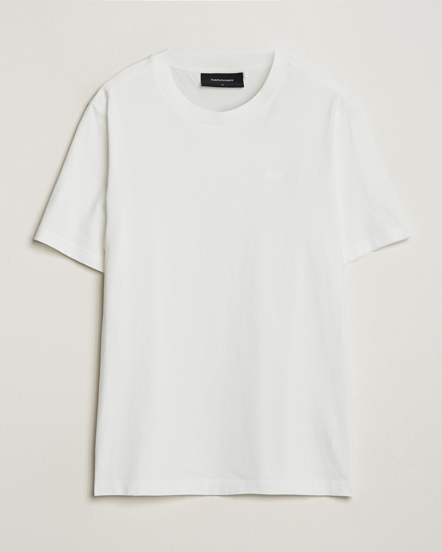 Herren | T-Shirts | Peak Performance | Original Crew Neck T-Shirt Off White