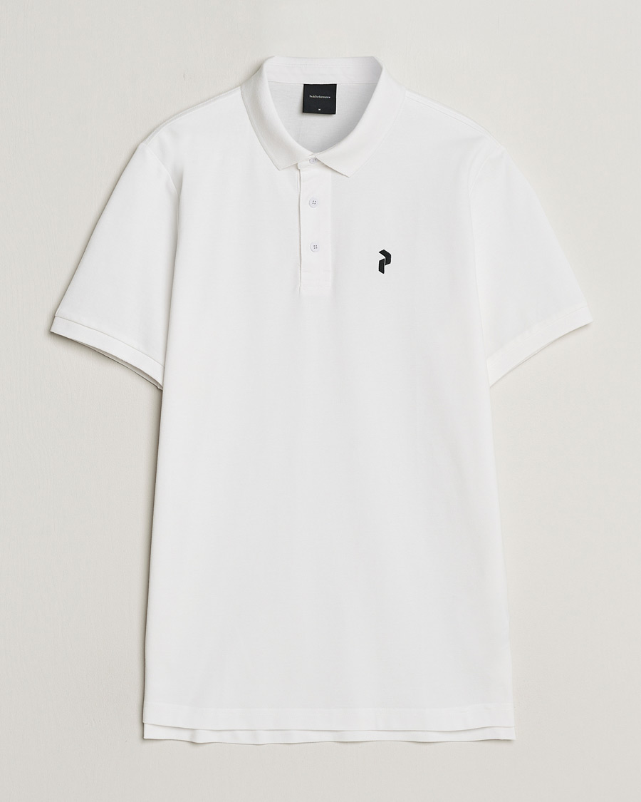 Herren | Poloshirts | Peak Performance | Classic Cotton Polo White