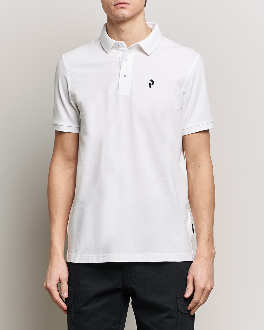 Herren | Poloshirts | Peak Performance | Classic Cotton Polo White