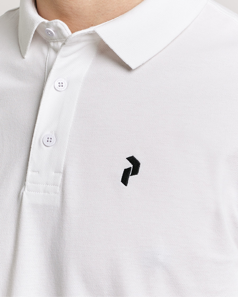 Herren | Poloshirts | Peak Performance | Classic Cotton Polo White