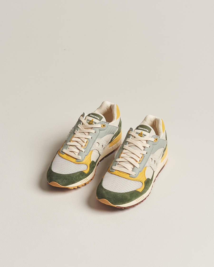 Herren | Saucony Shadow 5000 Sneaker Yellow/Green/White | Saucony | Shadow 5000 Sneaker Yellow/Green/White