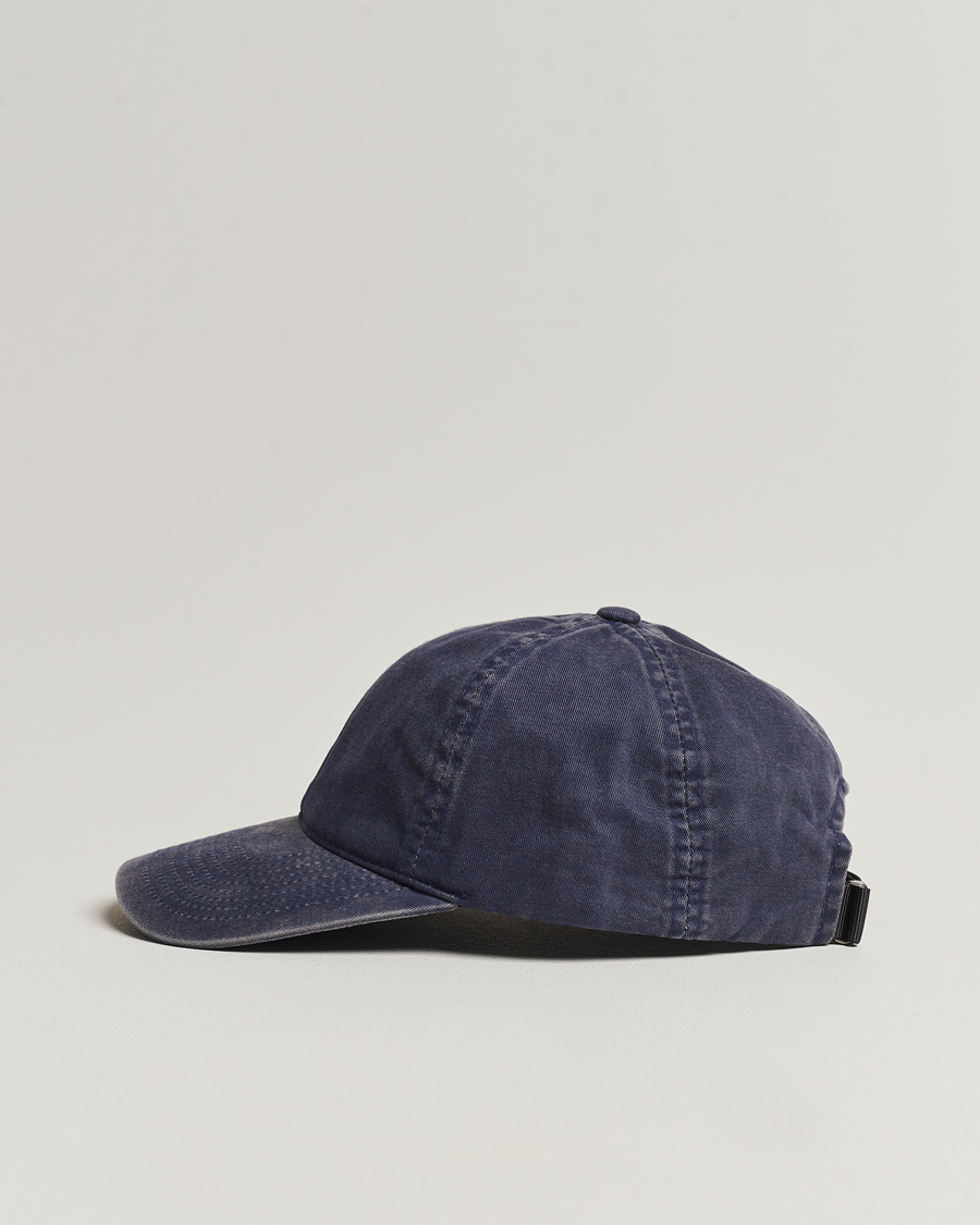 Herren | Kategorie | Varsity Headwear | Washed Cotton Baseball Cap Blue