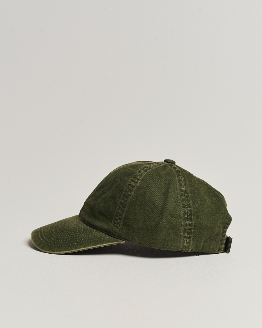 Herren | Contemporary Creators | Varsity Headwear | Washed Cotton Baseball Cap Green