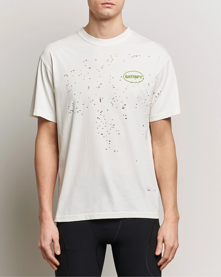 Herren | Kurzarm T-Shirt | Satisfy | MothTech T-Shirt Off White