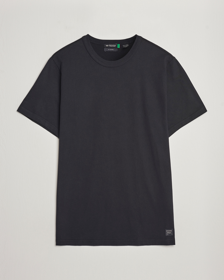 Herren | T-Shirts | Dockers | Original Cotton T-Shirt Black