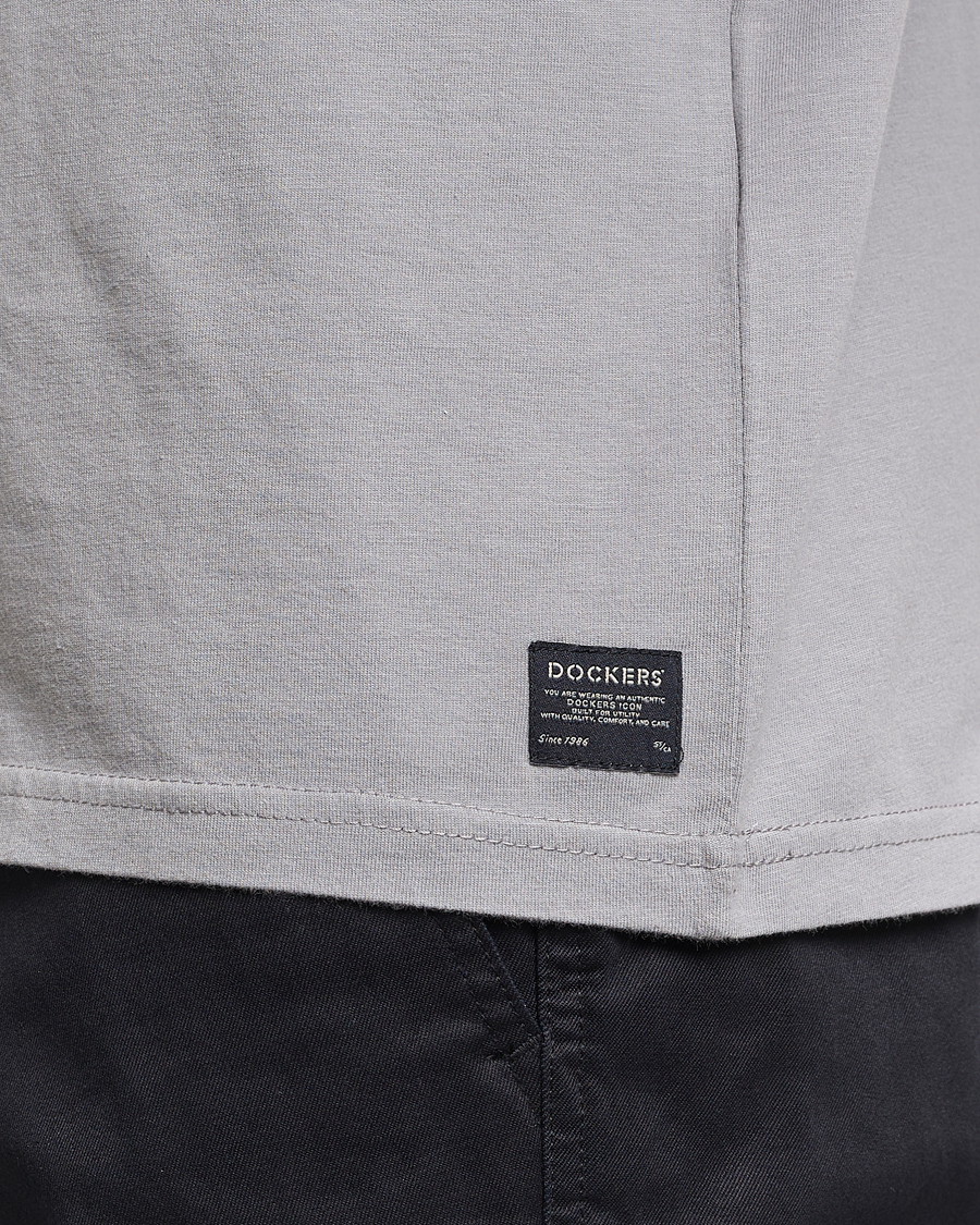 Herren | T-Shirts | Dockers | Original Cotton T-Shirt Foil