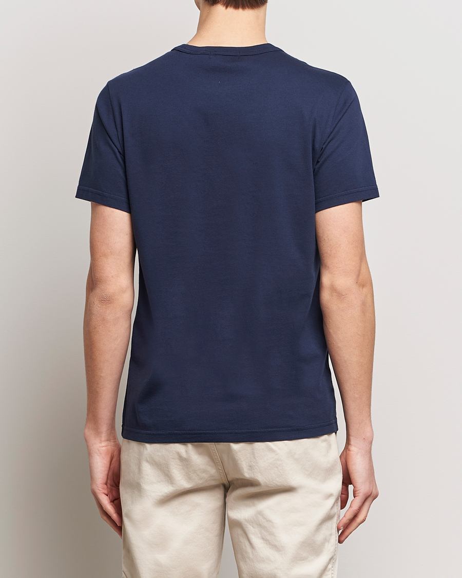 Herren | T-Shirts | Dockers | Original Cotton T-Shirt Navy