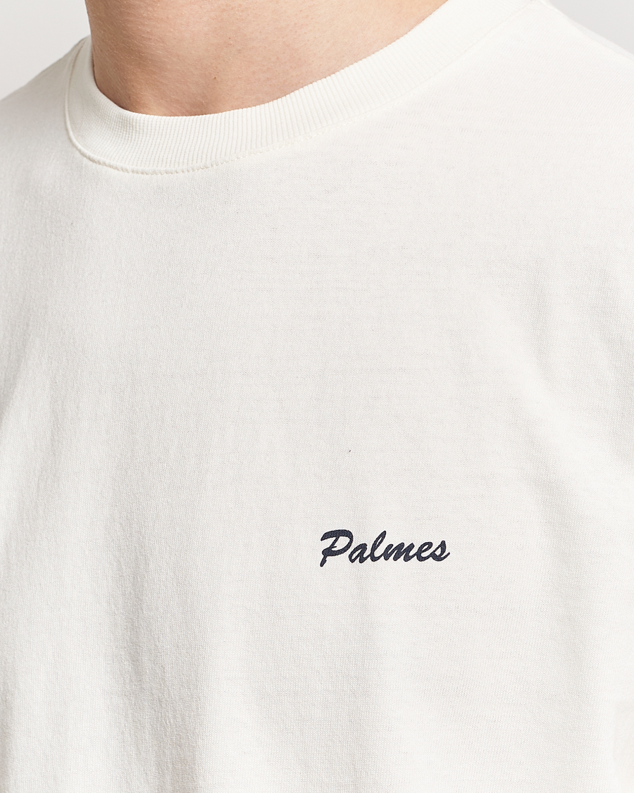 Herren | T-Shirts | Palmes | Dyed T-Shirt Off White
