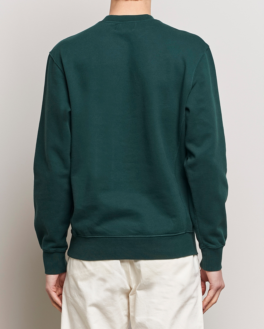 Herren | Pullover | Palmes | Dog Crew Neck Sweatshirt Dark Green
