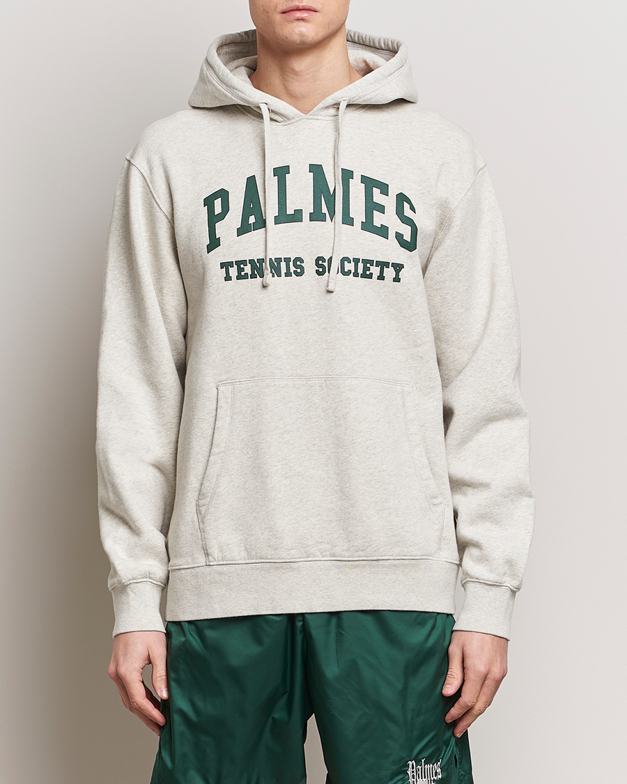 Herren | Pullover | Palmes | Mats Hooded Sweatshirt Oatmeal