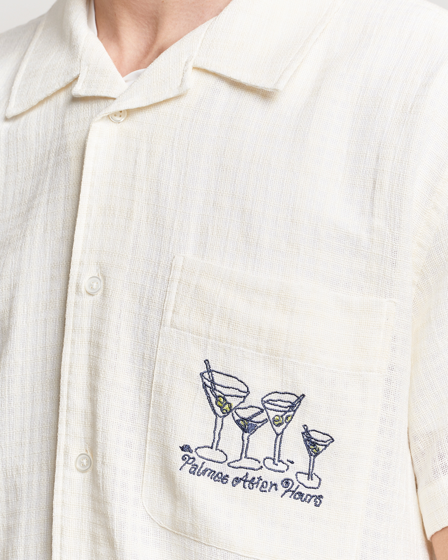 Herren | Hemden | Palmes | Martini Short Sleeve Shirt Off White