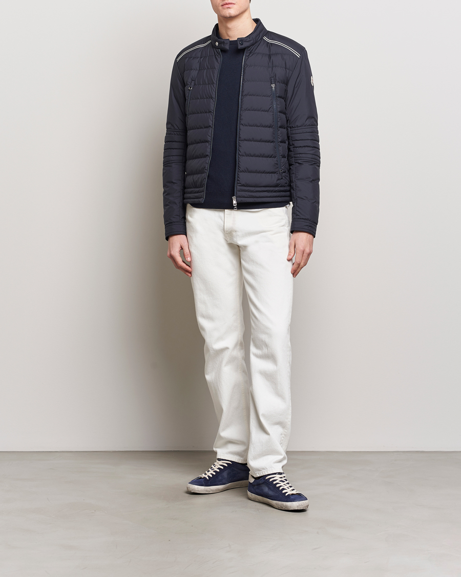 Herren | Jacken | Moncler | Perial Biker Jacket Navy