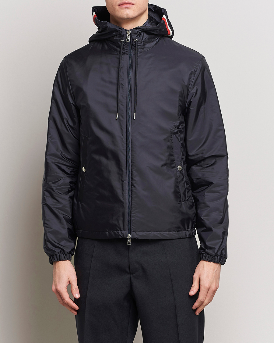 Herren | Zeitgemäße Jacken | Moncler | Grimpeurs Hooded Jacket Navy