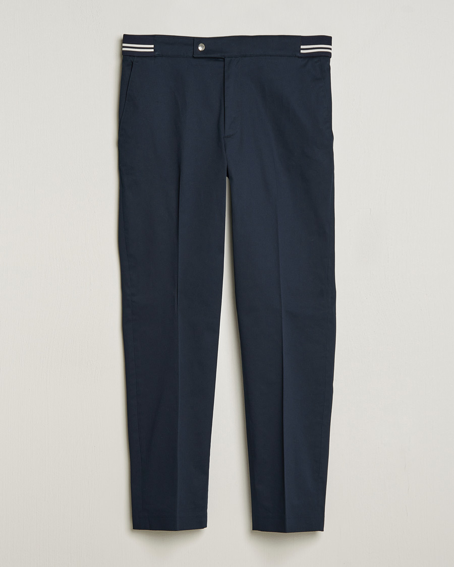 Herren | Hosen | Moncler | Contrast Banded Trousers Navy