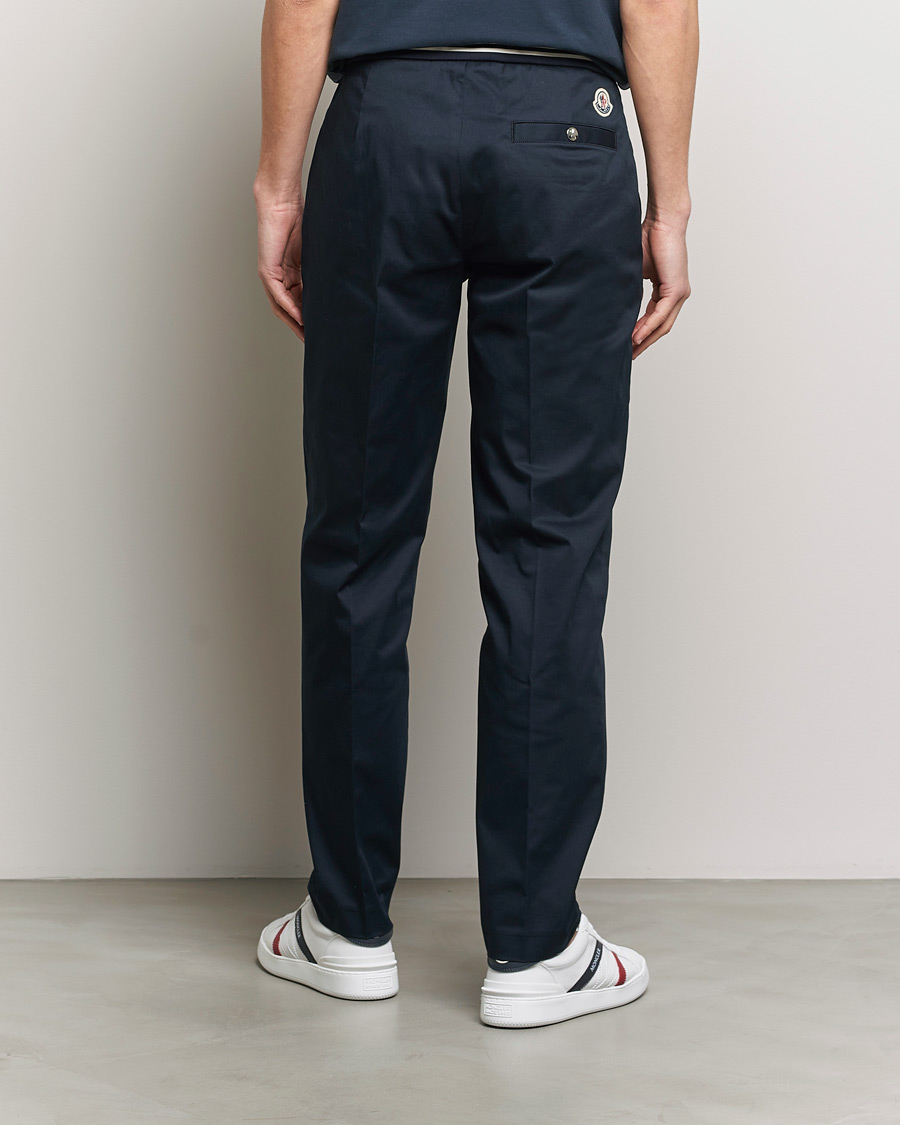 Herren | Hosen | Moncler | Contrast Banded Trousers Navy