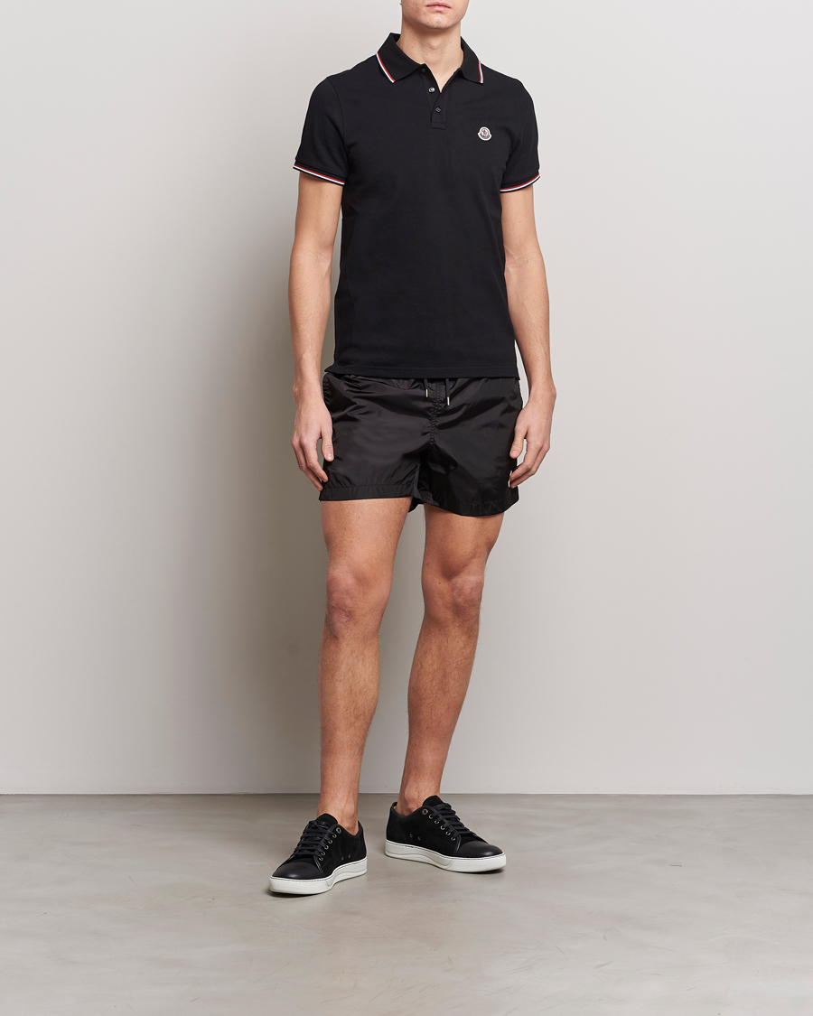 Herren | Badehosen | Moncler | Nylon Swim Shorts Black