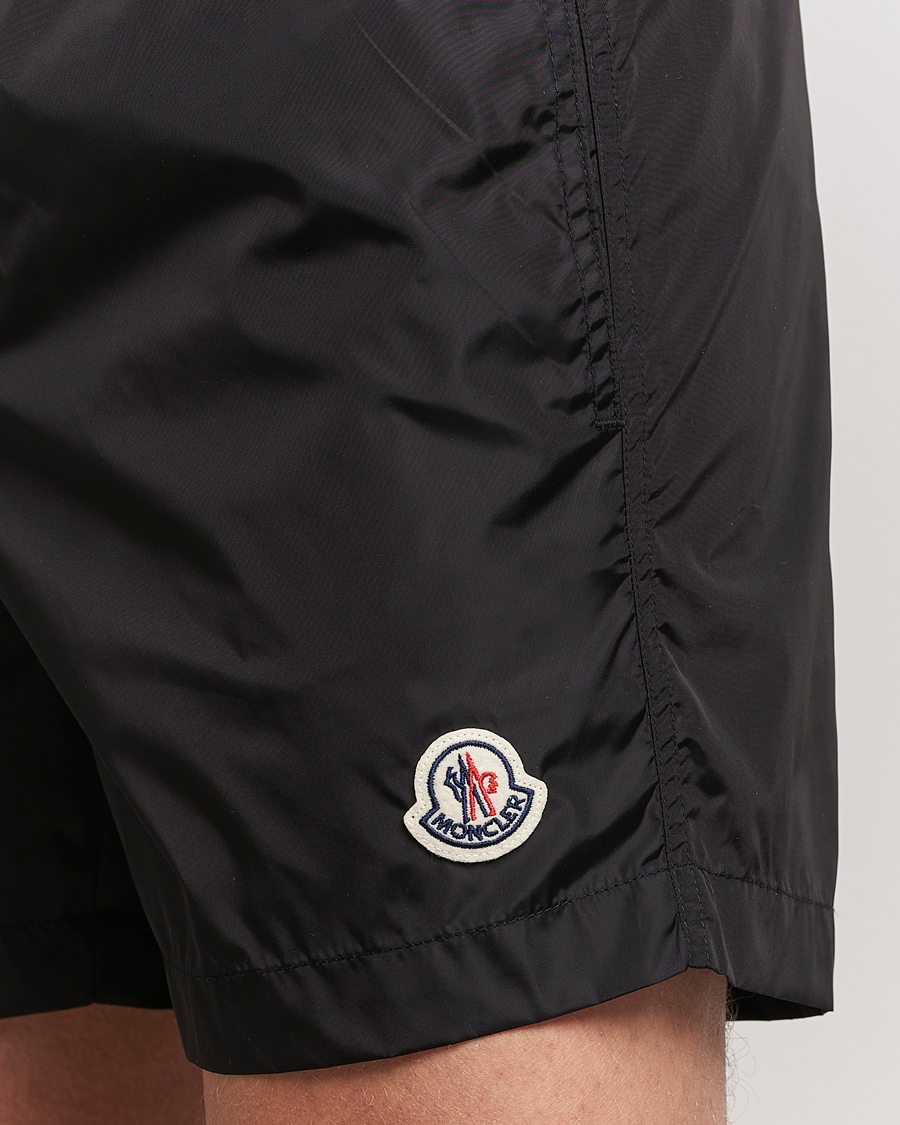 Herren | Badehosen | Moncler | Nylon Swim Shorts Black