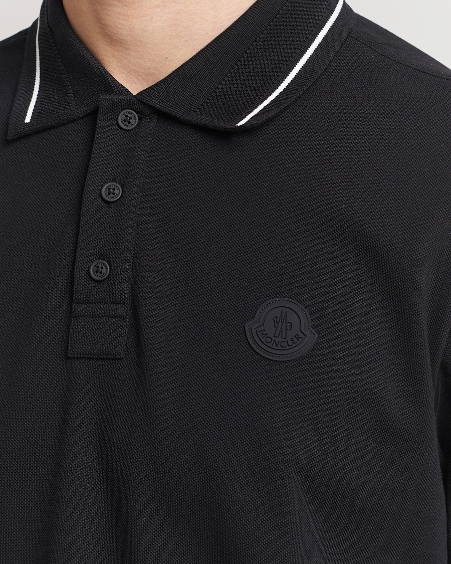 Herren | Poloshirts | Moncler | Tonal Logo Polo Black