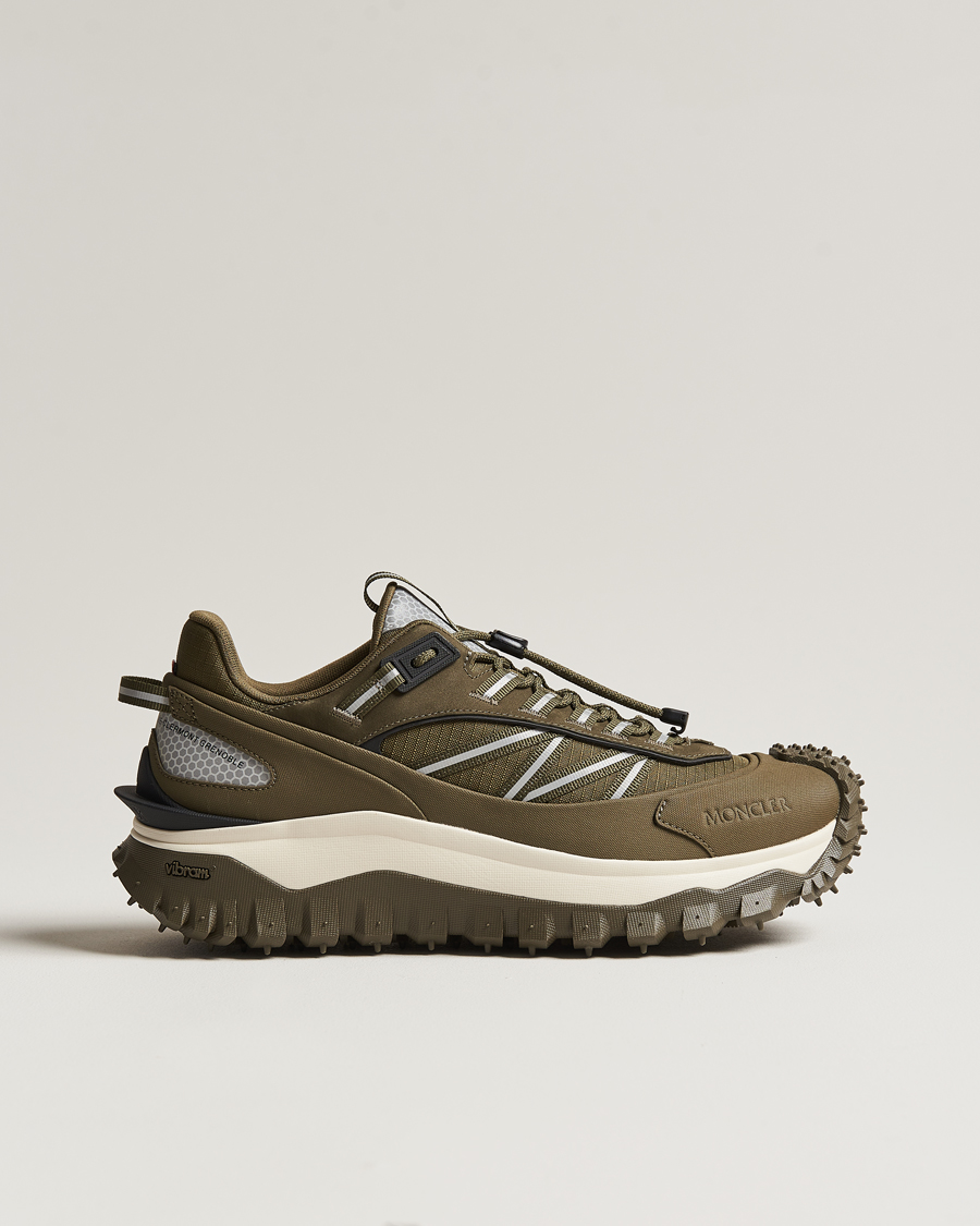 Herren | Moncler Trailgrip Low Sneakers Military Green | Moncler | Trailgrip Low Sneakers Military Green