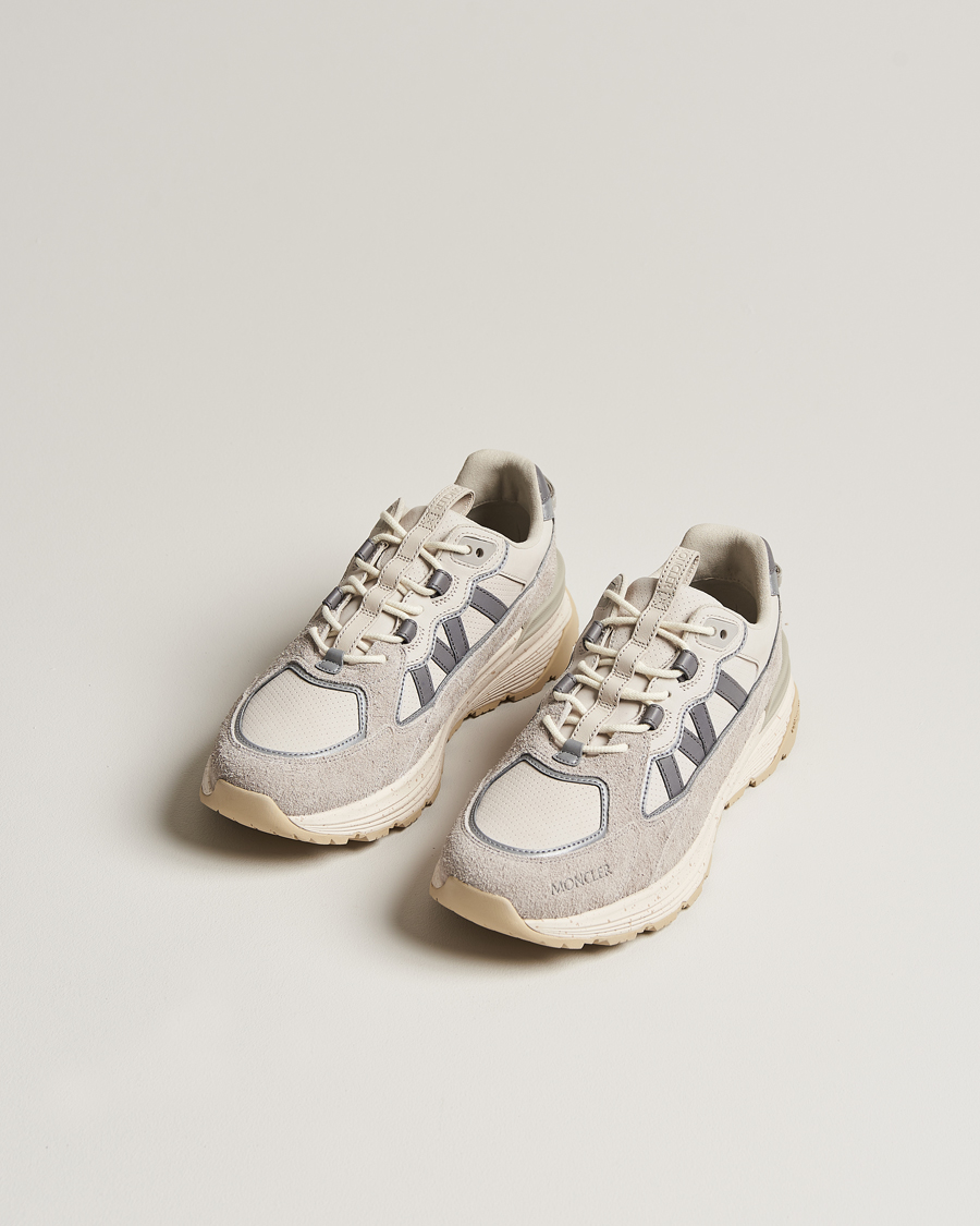Herren | Moncler Lite Runner Sneakers Light Grey | Moncler | Lite Runner Sneakers Light Grey