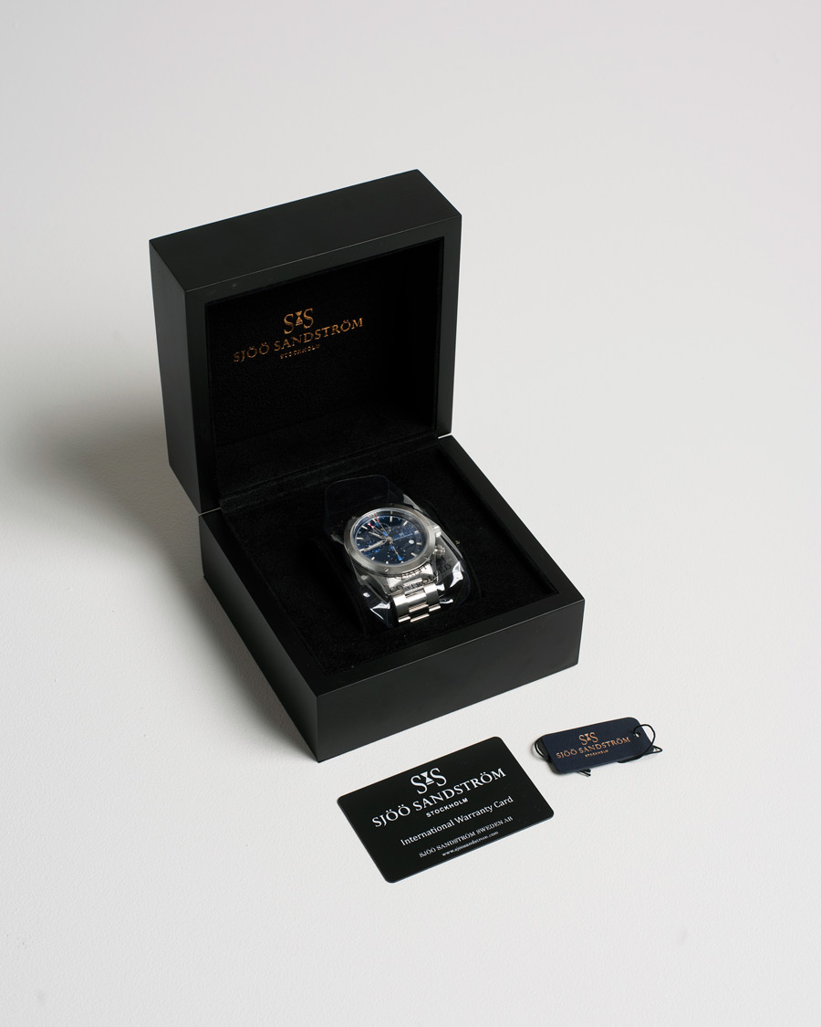 Herren | Sjöö Sandström Pre-Owned UTC Extreme 1 Blue Steel Silver | Sjöö Sandström Pre-Owned | UTC Extreme 1 Blue Steel Silver