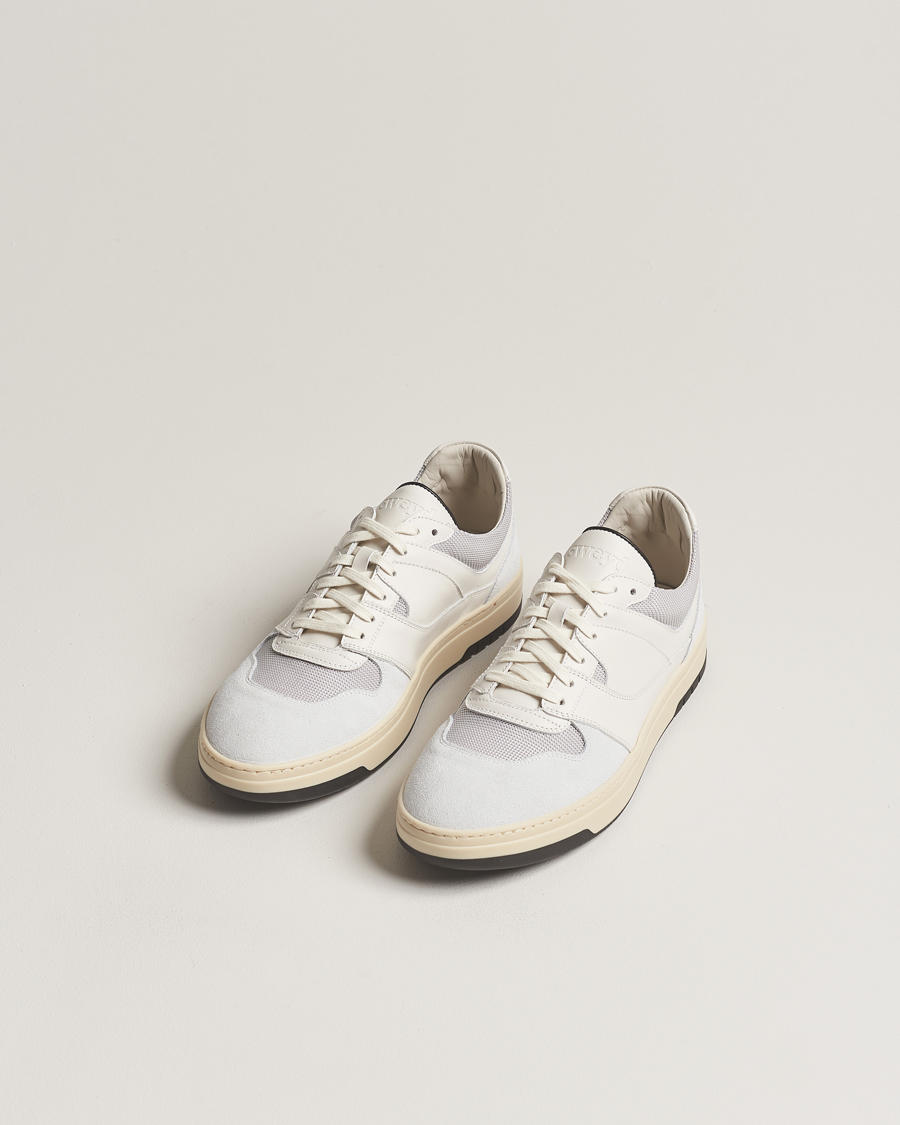 Herren | Sweyd | Sweyd | Net Suede/Leather Sneaker White/Grey